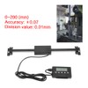 Digital Display 0-200mm DRO LCD Remote Caliper Aluminum Ruler with