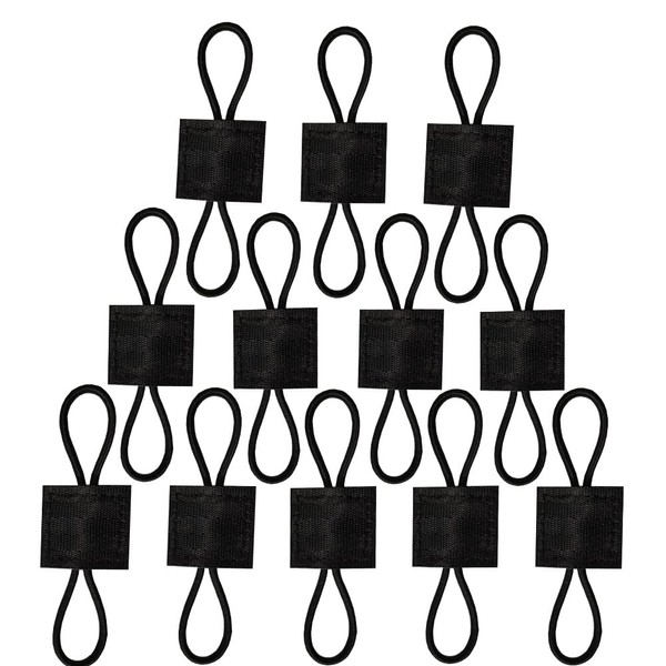 HDHYK Pack of 12 Tactical Binding Retainer, Tactical Gear Holder