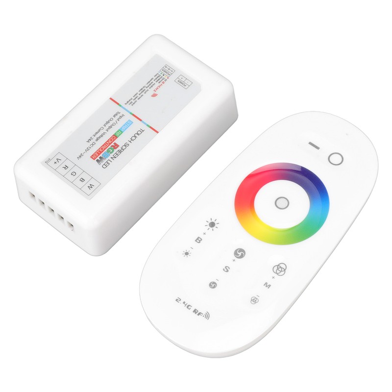 2.4G Wireless RF Touch Dimmer Switch 7 Color RGBW Dimming
