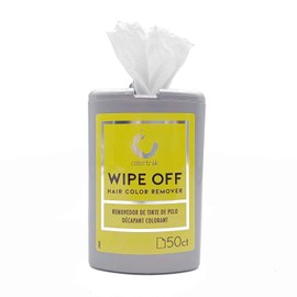 Colortrak Gentle Hair Color Remover Wipes, Moist, Non-irritating Towelettes, Formulated with Aloe, Easily Remove Hair Color Stains from Skin, Convenient Canister, 50 Wipes