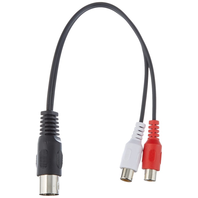 Goobay AVK 102-020 2m 5 Pin DIN Plug to 2