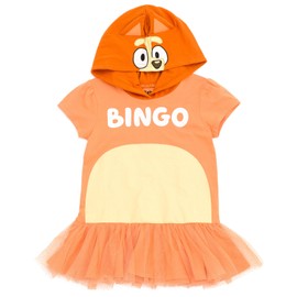 Bluey Bingo Toddler Girls Cosplay T-Shirt and Leggings Outfit Set Bingo 2T
