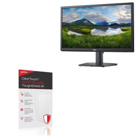 BoxWave Screen Protector Compatible With Dell 22 Monitor (E2222H) - ClearTouch Anti-Glare ToughShield 9H (2-Pack), Anti-Glare 9H Tough Flexible Film Screen Protector