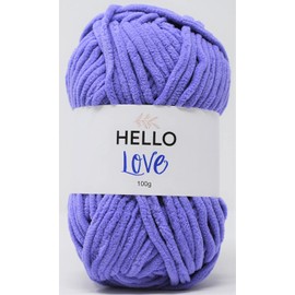Hello Love Yarn, Grape, 100g