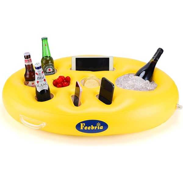Oval Floating Snack and Drink Holder - Versatile Pool Party
