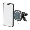 LogiLink PA0329 - Magnetische, Kfz-Smartphonehalterung mit kabellosem High-Speed-Laden, mit Überspannungsschutz