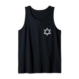 Israel flag, star of David, Judaism, support, solidarity Tank Top