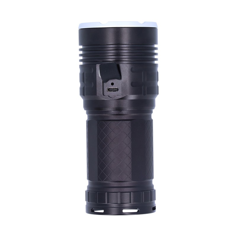 LED Flashlight XMT6 LED 15000lm USB Rechargeable IP65 Waterproof Outdoor