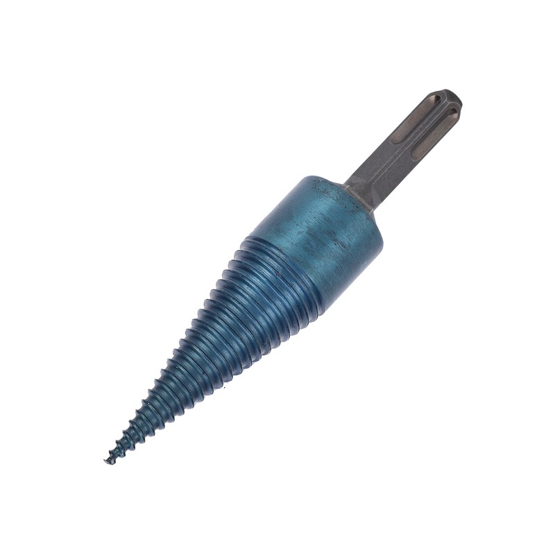 Screw Cone Drill Bit Square Shank Firewood Splitter Drilling Wood
