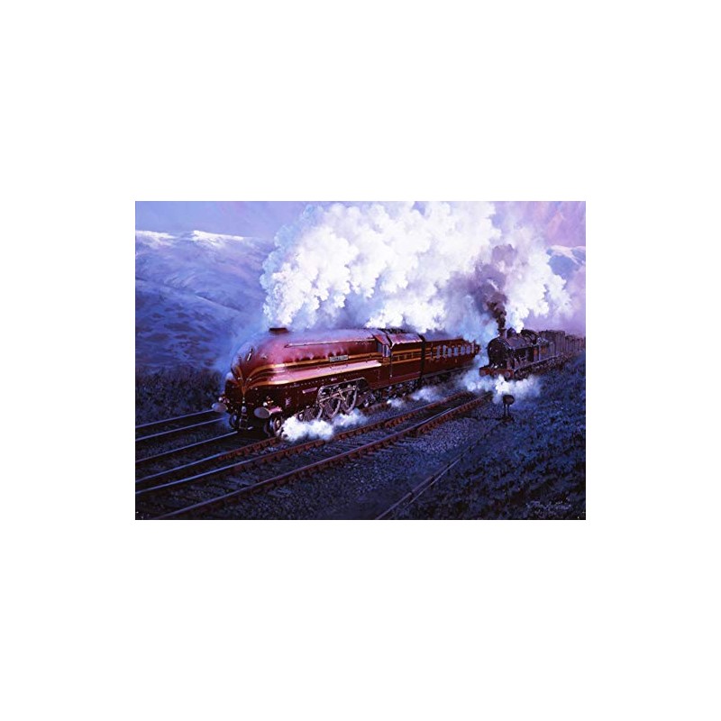 LMS Coronation Duchess of Hamilton Steam Train Blank Birthday or