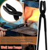 Blacksmith Hammer & Forge Tools Kit - Starter Beginner Making