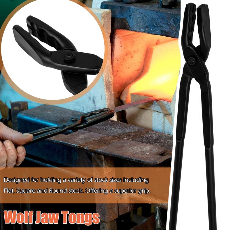 Blacksmith Hammer & Forge Tools Kit - Starter Beginner Making