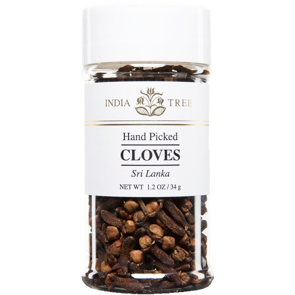 India Tree Cloves Whole Jar, 1.2-Ounce (Pack of 3)