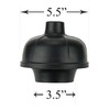 SteadMax Heavy Duty Toilet Plunger, Commercial Grade Double Thrust Force