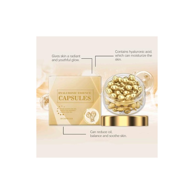 3PCS Serum for Face Wrinkle Smoothing Capsules Anti-Aging Fine Line