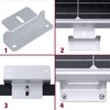 Pack of 8 Solar Panel Mount Assembly, Solar Panel Z