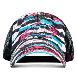 Combat Iron Ripstop Low Profile Military Operator Adjustable Snapback Hat | Rear Mesh Backing | Pre-Curved Visor Baseball Cap | Spring Break Tiger Stripe Camo