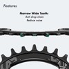 DJC - Plato ovalado de montaje directo para Shimano M6100