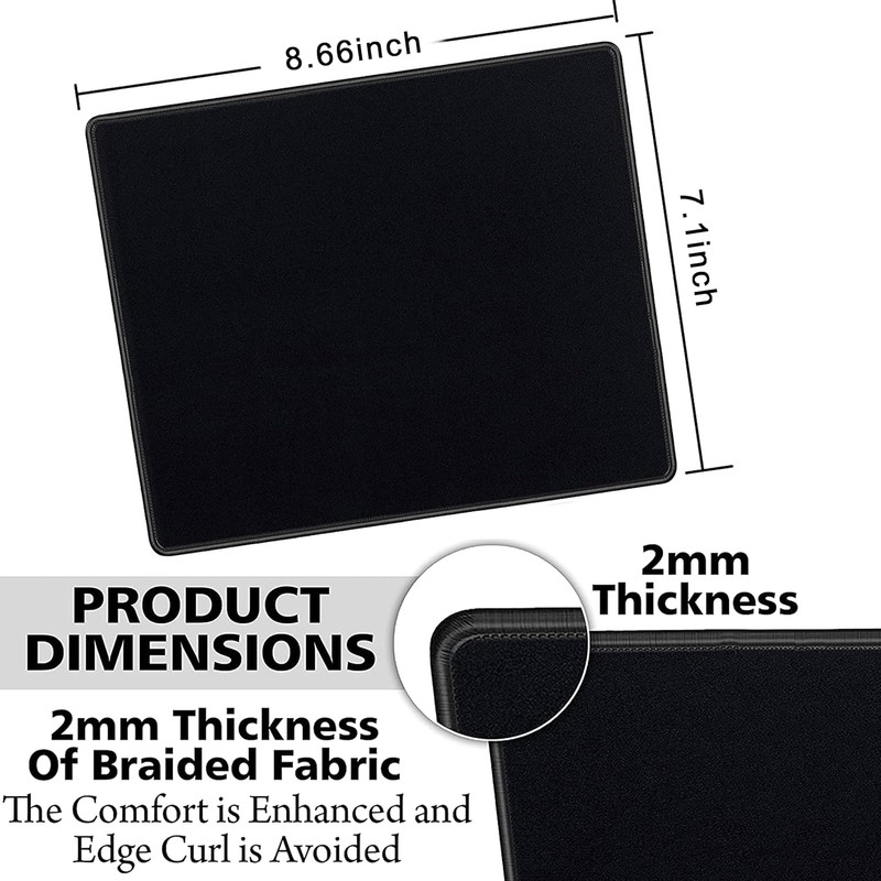 SaiTech IT - Paquete de 5 alfombrillas de mouse de