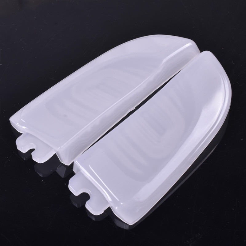 Set of 2 (1 Pair) Front Sun Visor Light Cover