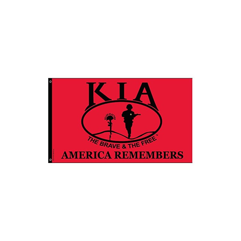 Killed In Action flag (4 ft. x 6 ft.)