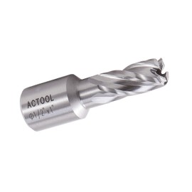 ACTOOL 1/2" Diameter × 1" Depth of Cut HSS ANNULAR Cutter with 3/4'' Weldon Shank
