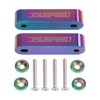 JDMSPEED Neo chapado en cromo CNC Billet de 3/4 pulgadas