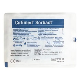 Cutimed® Sobact® Apósito De Malla 7cm X 9cm Verde Claro