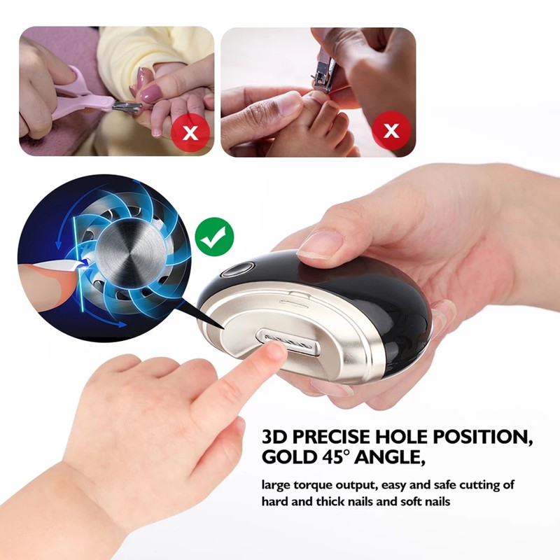 Electric Nail Scissors Nail File Automatic Electric Nail Clippers Baby