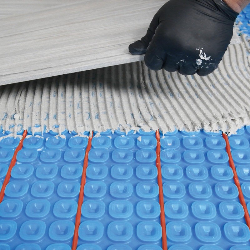 MAPEI Mapeheat Membrane Lightweight, Radiant Floor Heating, Uncoupling & Crack