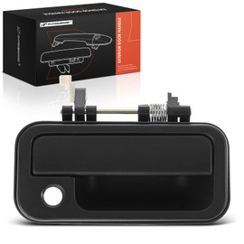 A-Premium Front Right Passenger Side Exterior Door Handle with Keyhole Compatible with Honda Passport 1998-2002 & Isuzu Amigo 1998-2000, Rodeo 1998-2004, Rodeo Sport 2001-2003, Textured Black
