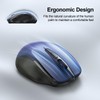 TECKNET Wireless Mouse (BT5.0/3.0 & 2.4G) Rechargeable 4800 DPI Silent