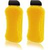 2PCS Silicone Sponge Multi-Purpose 3 in 1 Household Dish Scrubber