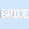xo, Fetti White Bride Balloons + Blue Bows - 40