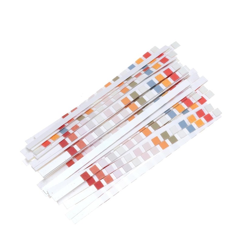 MERRYHAPY Aquarium Ph Paper 50pcs 14-in-1 Water Test Strips Ph