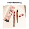 3D Eyebrow Pencil, Waterproof, Microblading Eyebrow Pencil with 4 Fork