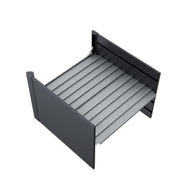 Vego garden Soil-Saving Intermediate Floor 32" Tall Modern Garden Bed Kits 21" x 42"