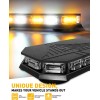 406D Rooftop Emergency Strobe Light Bar 102 LED Amber White