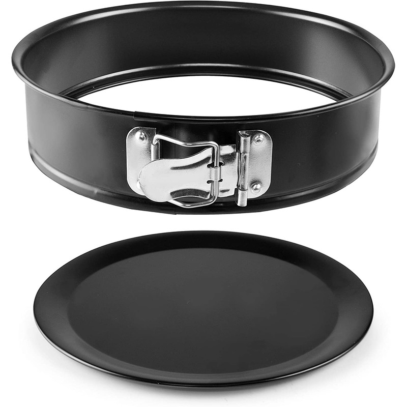 Ibili Springform Set Moka 22 cm, rolled steel plate, Black,
