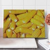 Lunarable Autunm Cutting Board, Harvest Themed Top View Photo of