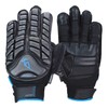 KOOKABURRA Unisex's Siege Hockey Handguards, Black/Blue, Large Left Hand