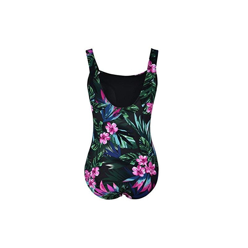 Mycoco Traje de baño de una pieza para mujer, fruncido,