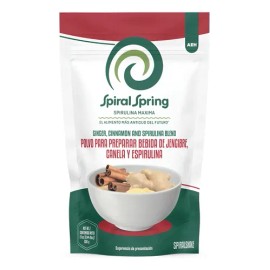 Alga Spirulina + Canela + Jengibre 2 Bolsas De 200grs