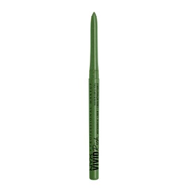 NYX PROFESSIONAL MAKEUP, Vivid Rich Mechanical Pencil, Eyeliner, Rich shades, Vegan Formula - It's Giving Jade (Green)