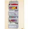 SimpleHouseware Baby Over The Door Wall Mount Hanging Organizer, 4