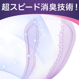 Whisper 2-in-1 W Guard, 0.1 fl oz (3 cc), 5.9 inches (15 cm), 40 Pieces (Panty Liner, Absorbent Care, Urinary Leak Pads)