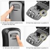 IndoTeam Key Safe Wall Mounted – Key Holder Lock Box