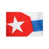 Cuba Flag (Polyester), 2" x 3"