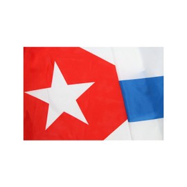 Cuba Flag (Polyester), 2" x 3"