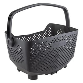 Tubus Unisex - Adult Racktime Baskit Edge 2.0 System Basket, Black, 43 x 24 x 29 cm